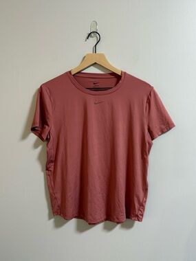 Nike Dri-FIT Short Sleeve Tee - Canyon Pink